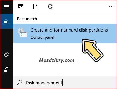 Create and format hard disk partitions