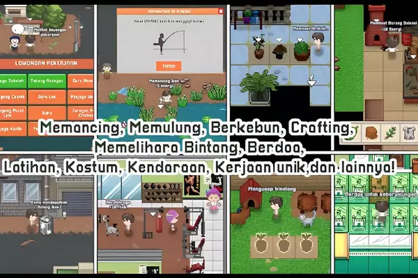 Rekomendasi Game Pixel Citampi Stories