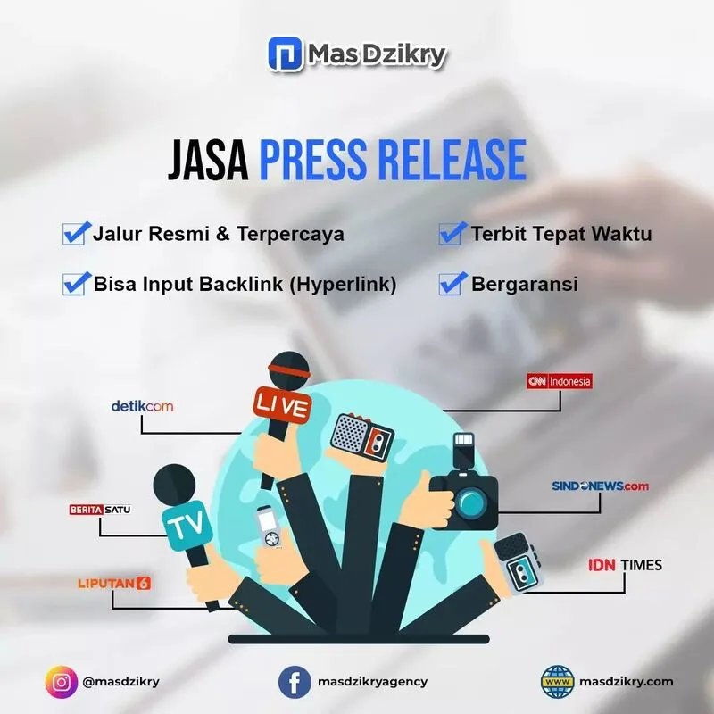 Jasa Press Release Indonesia 77 Media Nasional Ternama